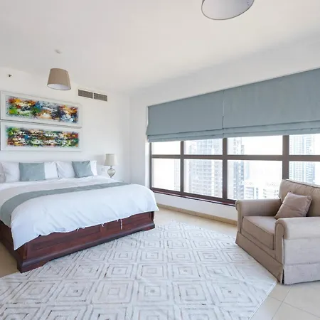 Stunning Marina & Sea View 4 Bedroom Apartment, Murjan 6 Jumeriah Beach Dubai Exterior photo