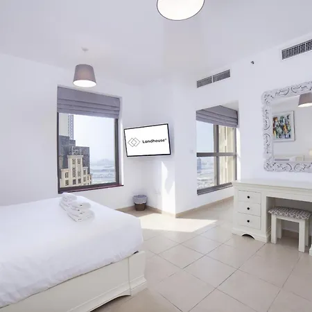 Stunning Marina & Sea View 4 Bedroom Apartment, Murjan 6 Jumeriah Beach Dubai Exterior photo