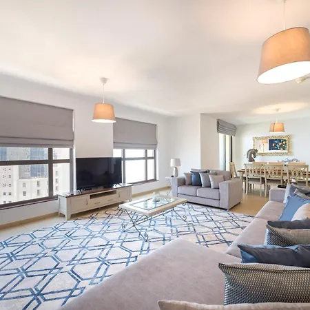 Stunning Marina & Sea View 4 Bedroom Apartment, Murjan 6 Jumeriah Beach Dubai Exterior photo