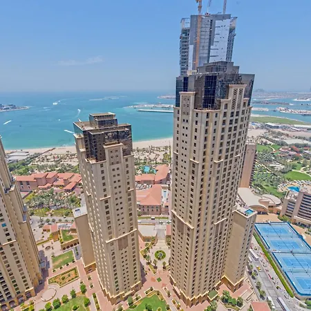 Stunning Marina & Sea View 4 Bedroom Apartment, Murjan 6 Jumeriah Beach Dubai Exterior photo